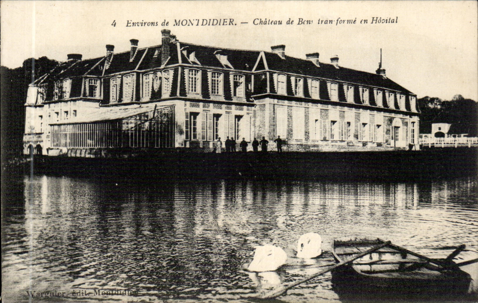 Montdidier - Surroundings - the Castle - CPA