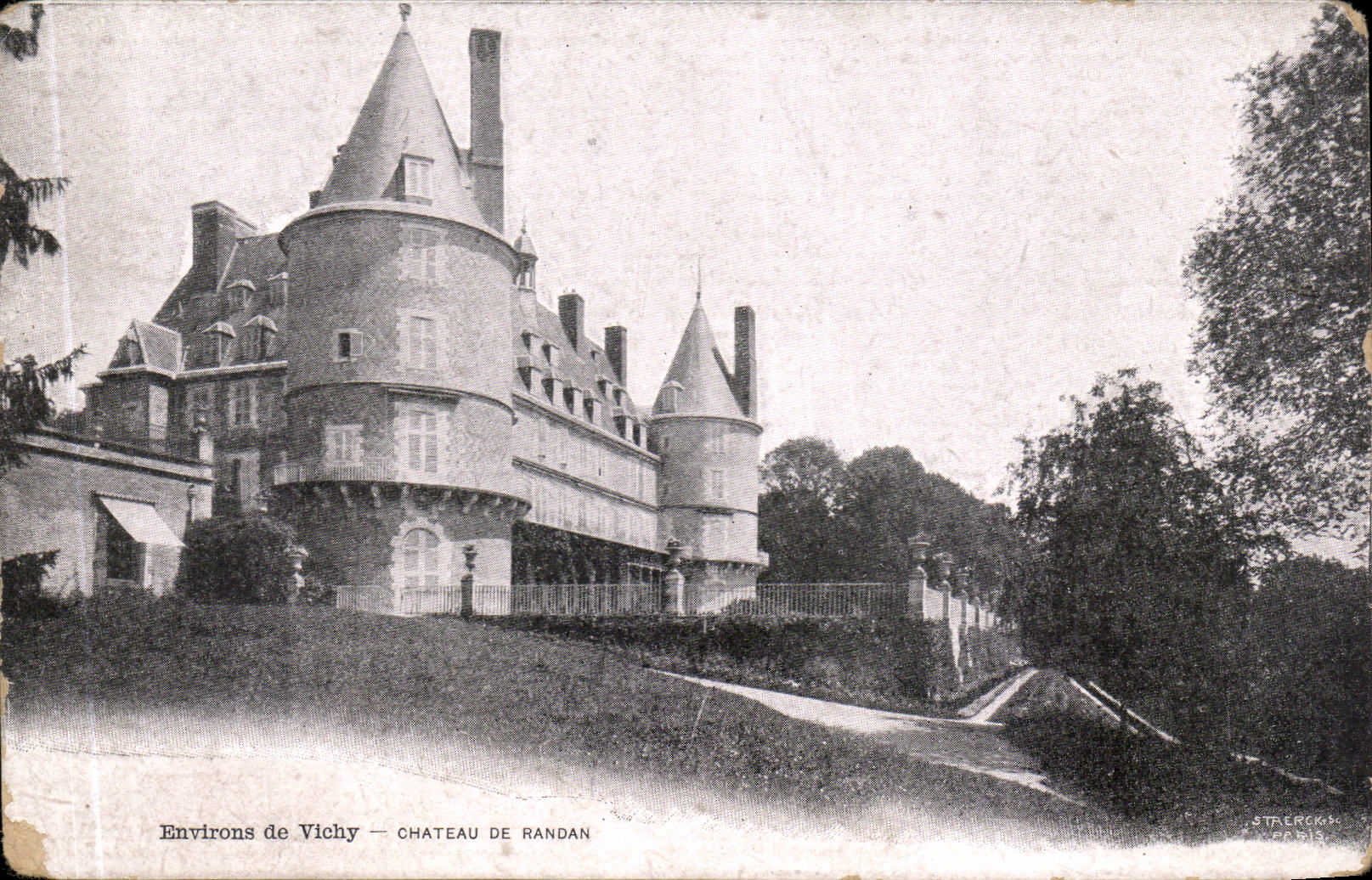 Vichy - Chateau de Randan - CPA 