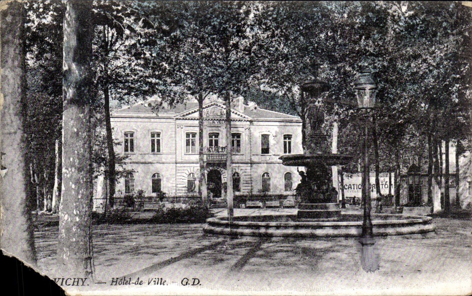 Vichy - Hotel de Ville - CPA 
