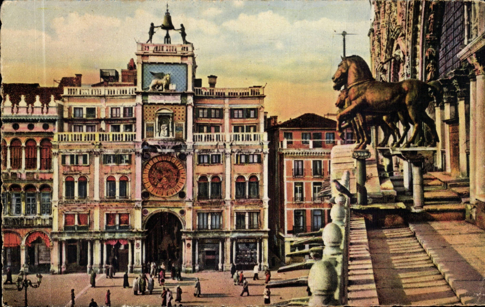 Italia - Italy - Venezia - I cavali di bronzo - CPA