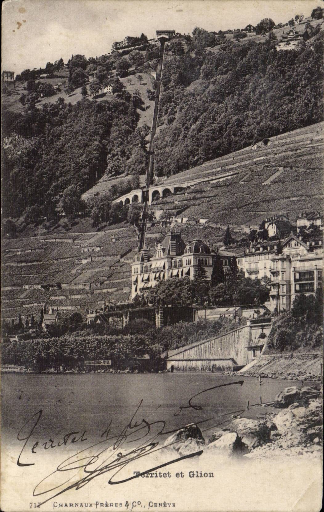 CPA Territet et Gion