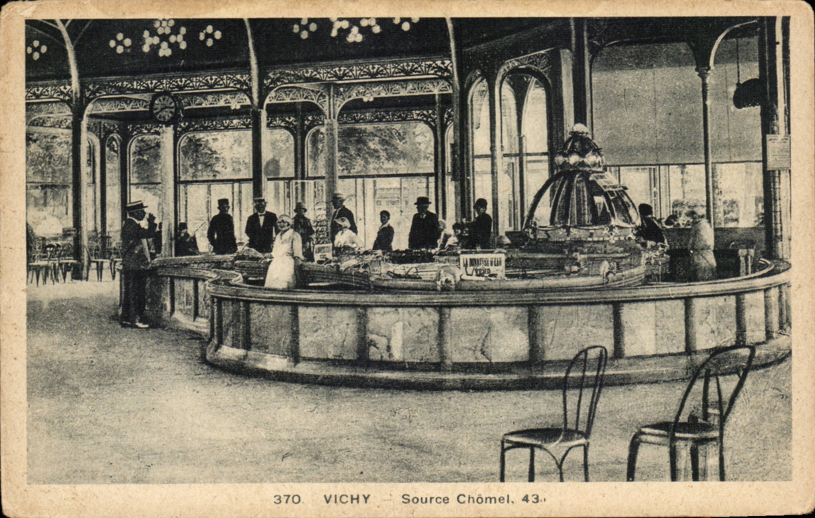 CPA Vichy Source Chomel