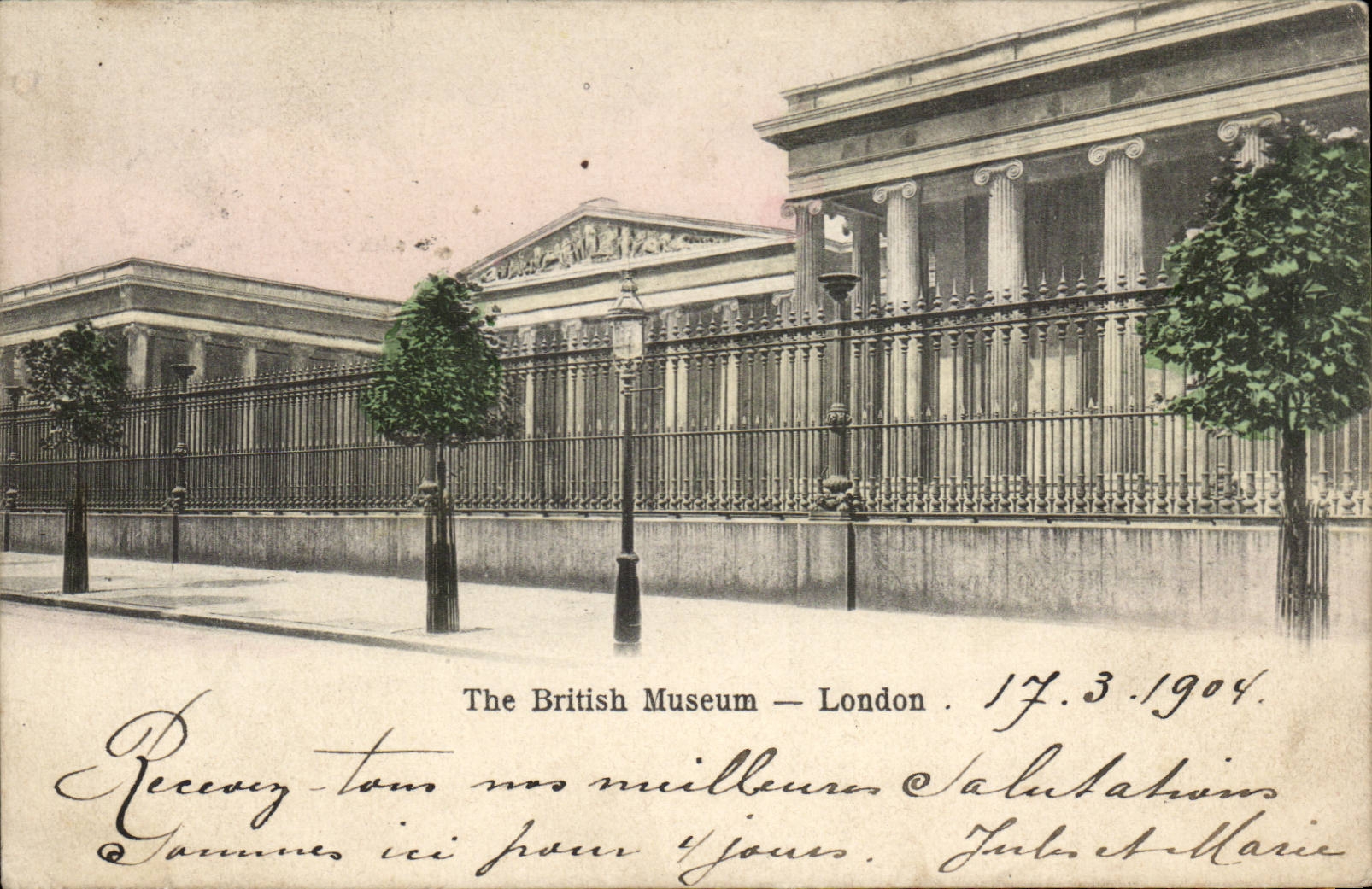 England - England - London - The British Museum - CPA