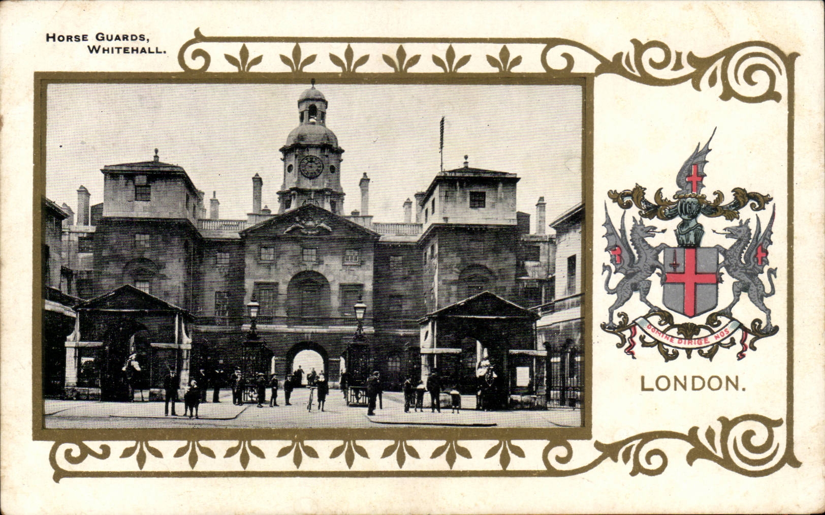 England - England - London - Horse Guards - Whitehall - CPA