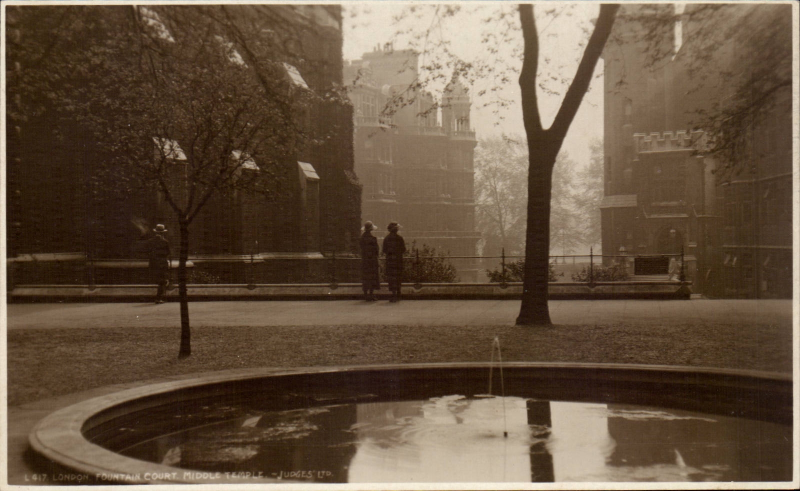 England - England - London - Fontain - CPA