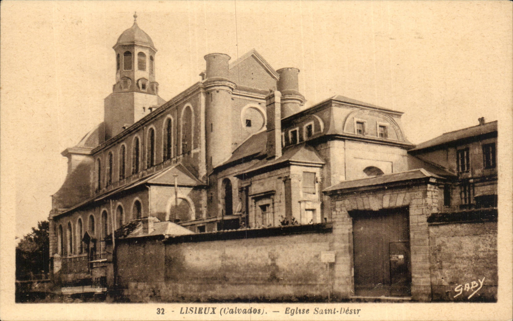 Lisieux - Kirche-Saint Wunsch - CPA