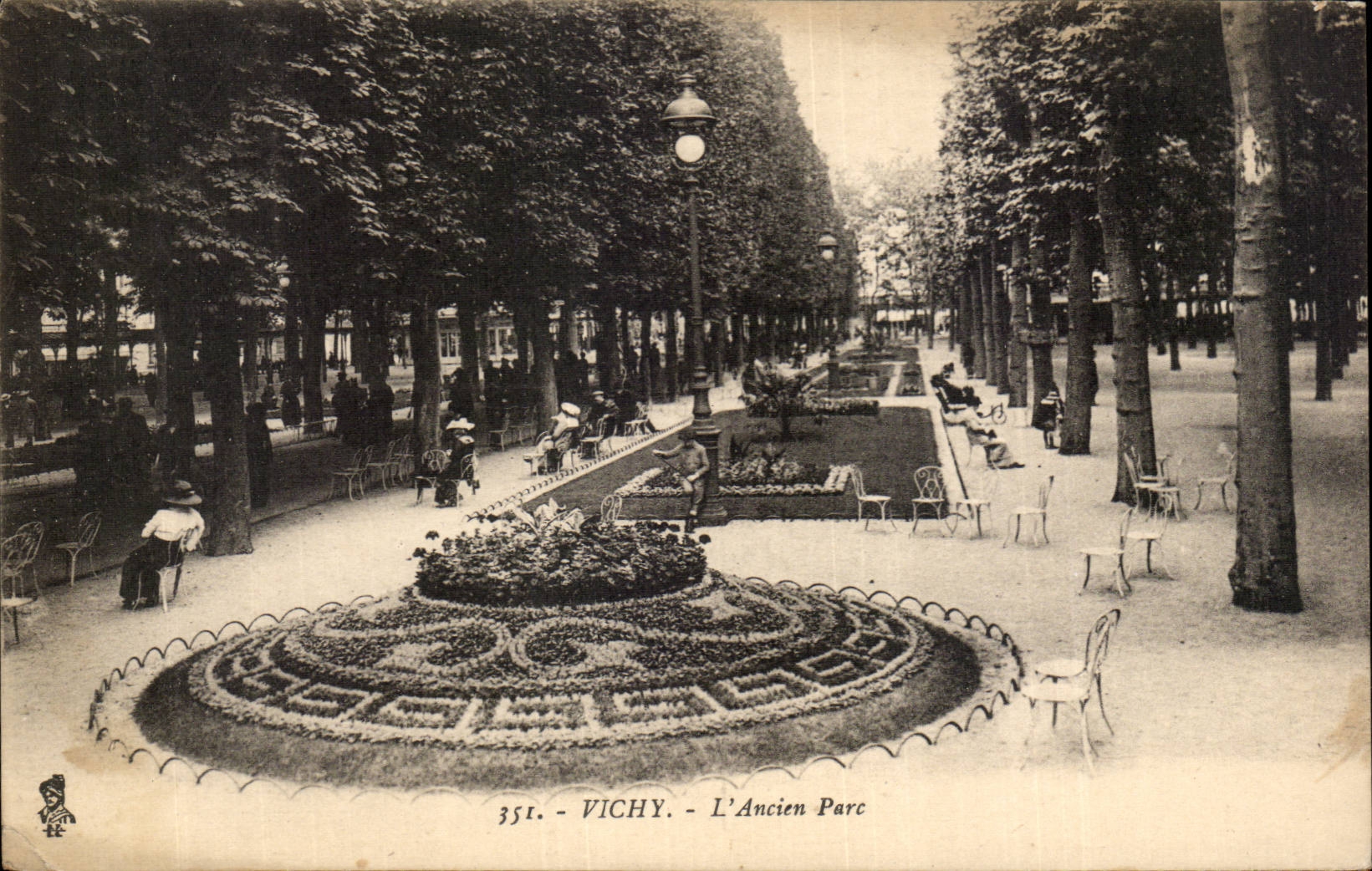 Vichy - L'Ancien Parc - CPA 