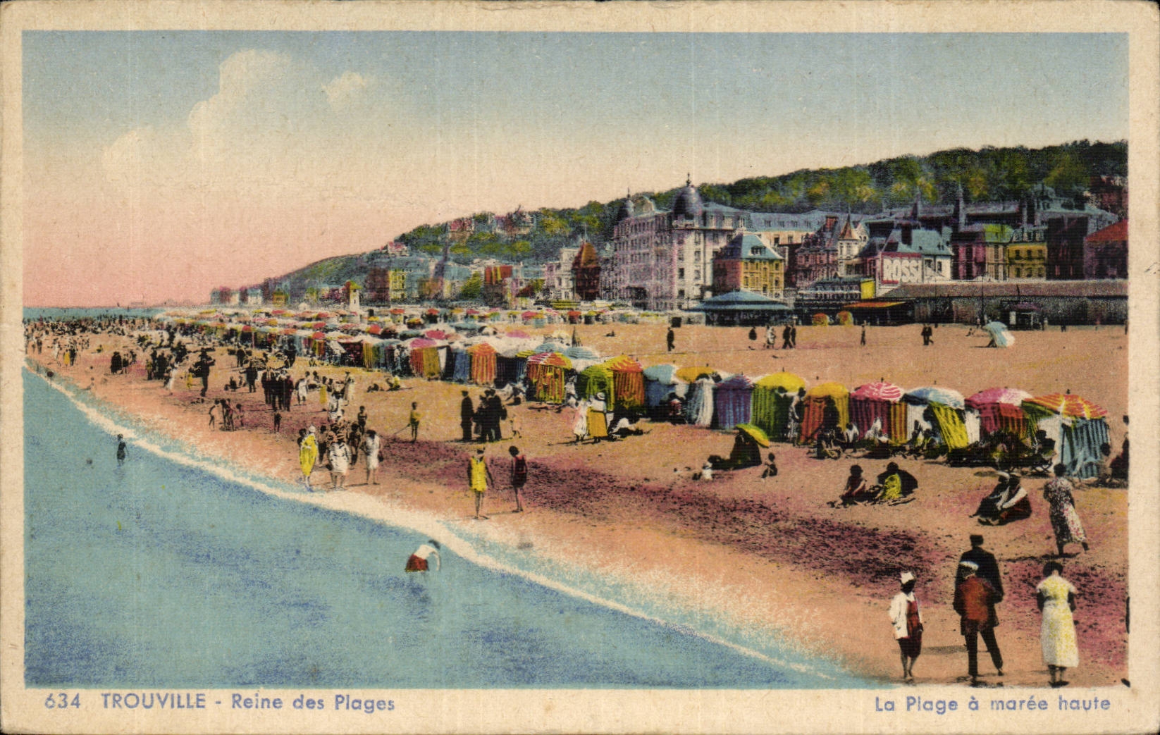 Trouville - Queen of the Beaches - CPA