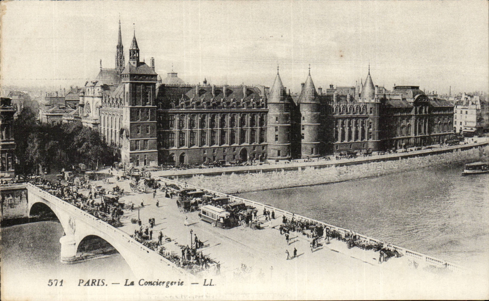 Paris - 1 - La Conciergerie - CPA 