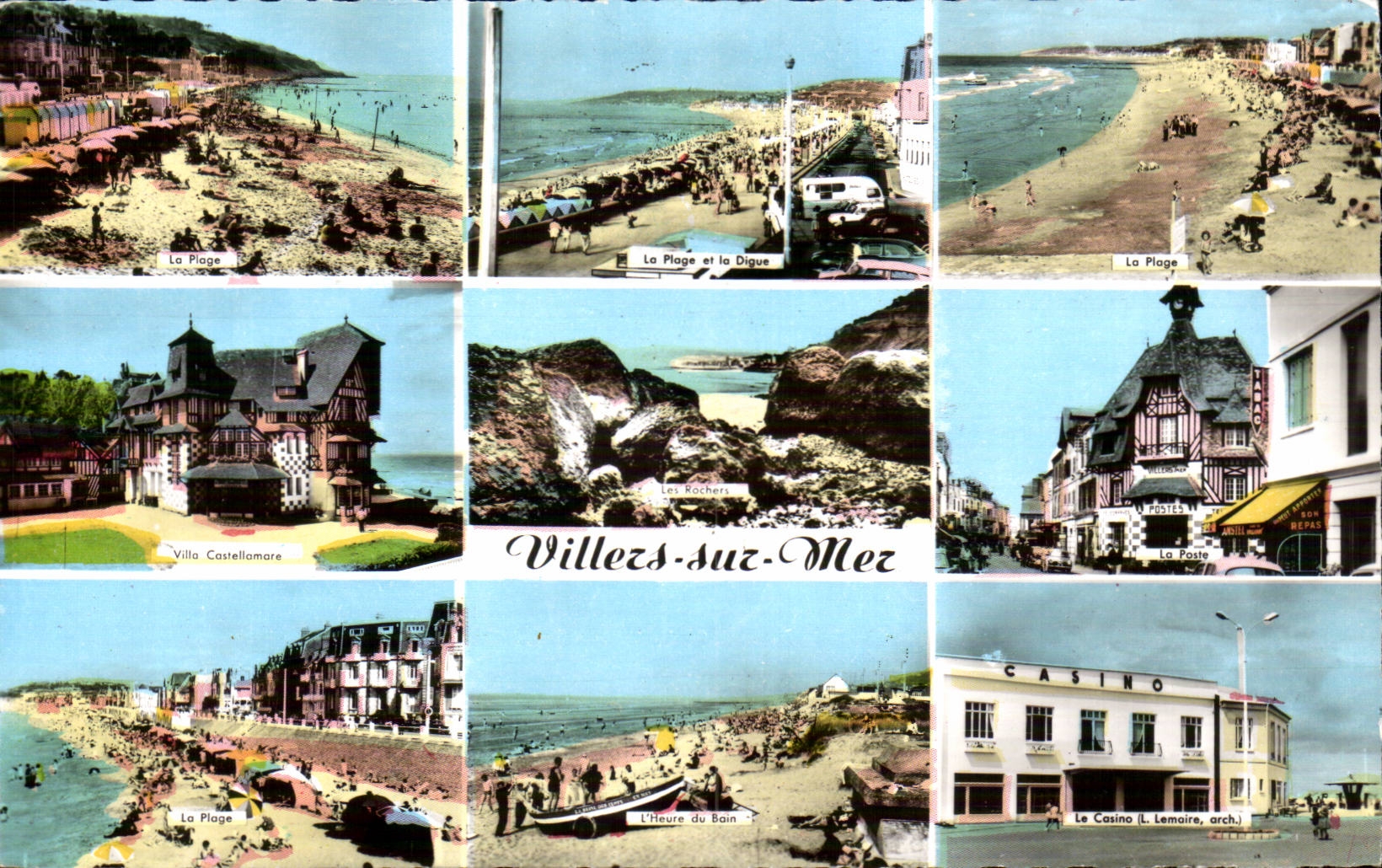 Villers on Sea - Souvenir - CPA