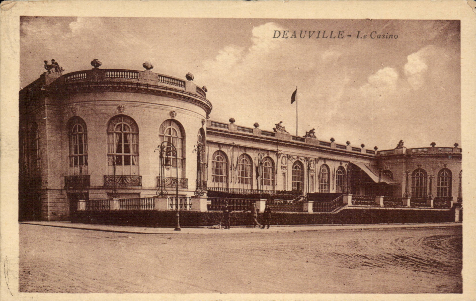 Deauville - the Casino - CPA