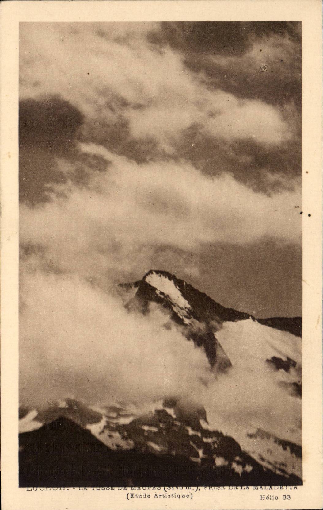 Luchon - kunstlerischer Anblick - CPA