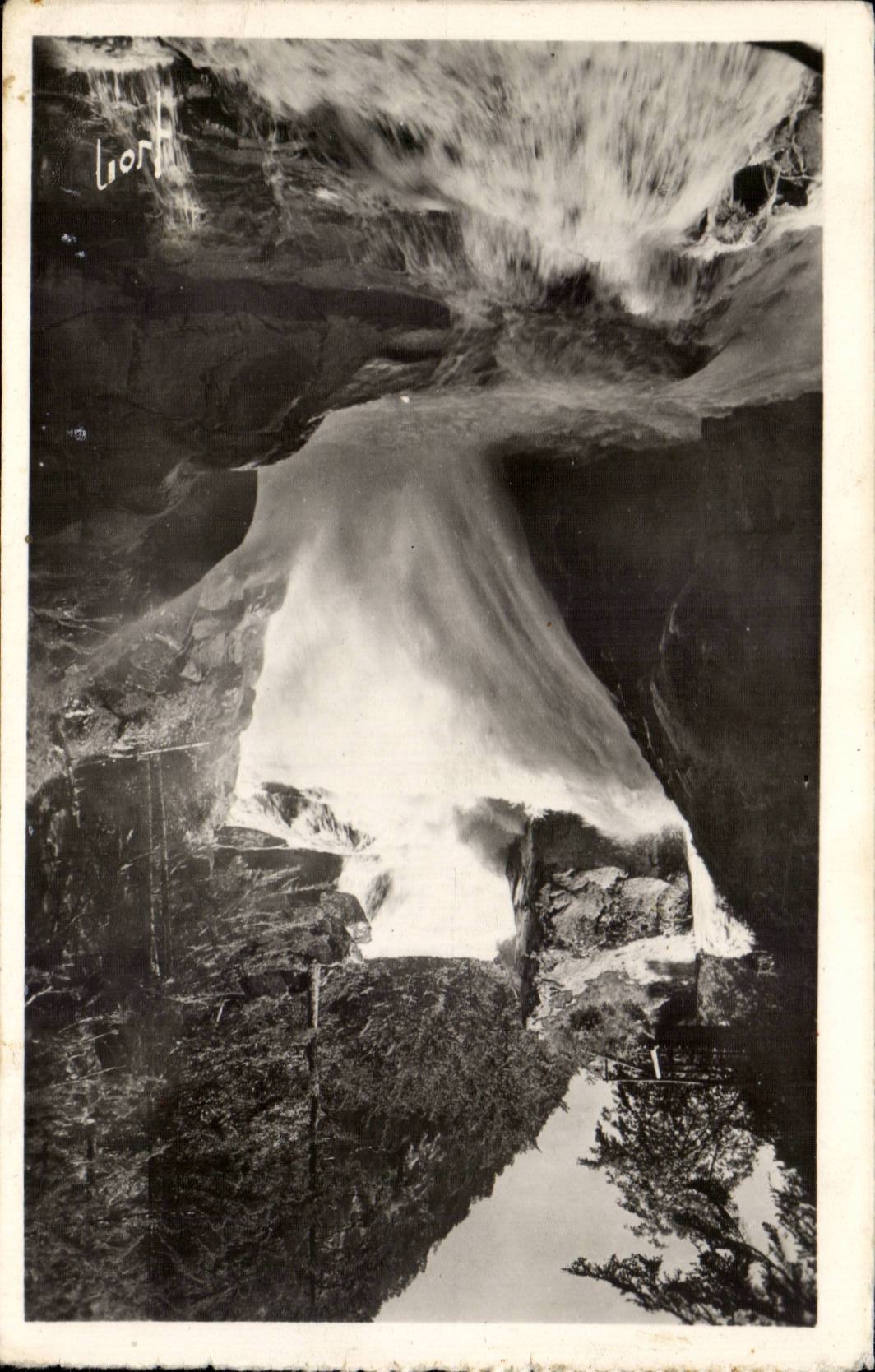 Cauterets - Kaskade von Cerisey - CPA