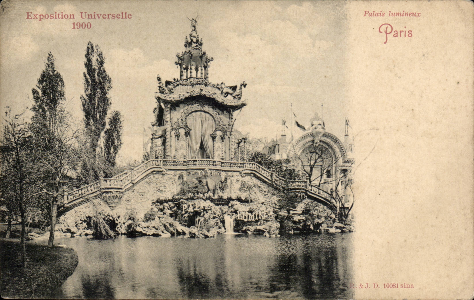 Paris - Exposition Universelle 1900 - Palais Lumineux - CPA 