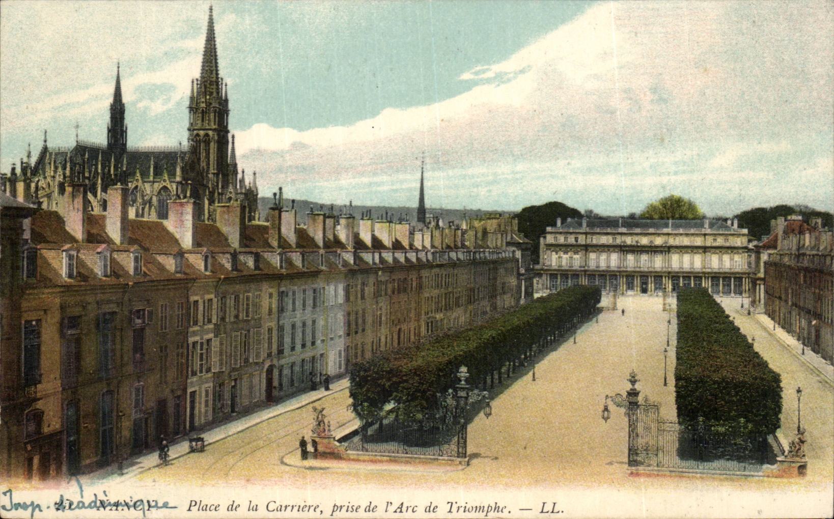 Nancy - Place de la Carriere - CPA 
