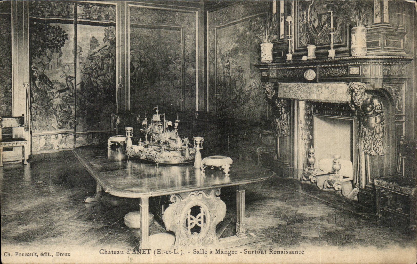 Schloss von Anet - Esszimmer - CPA