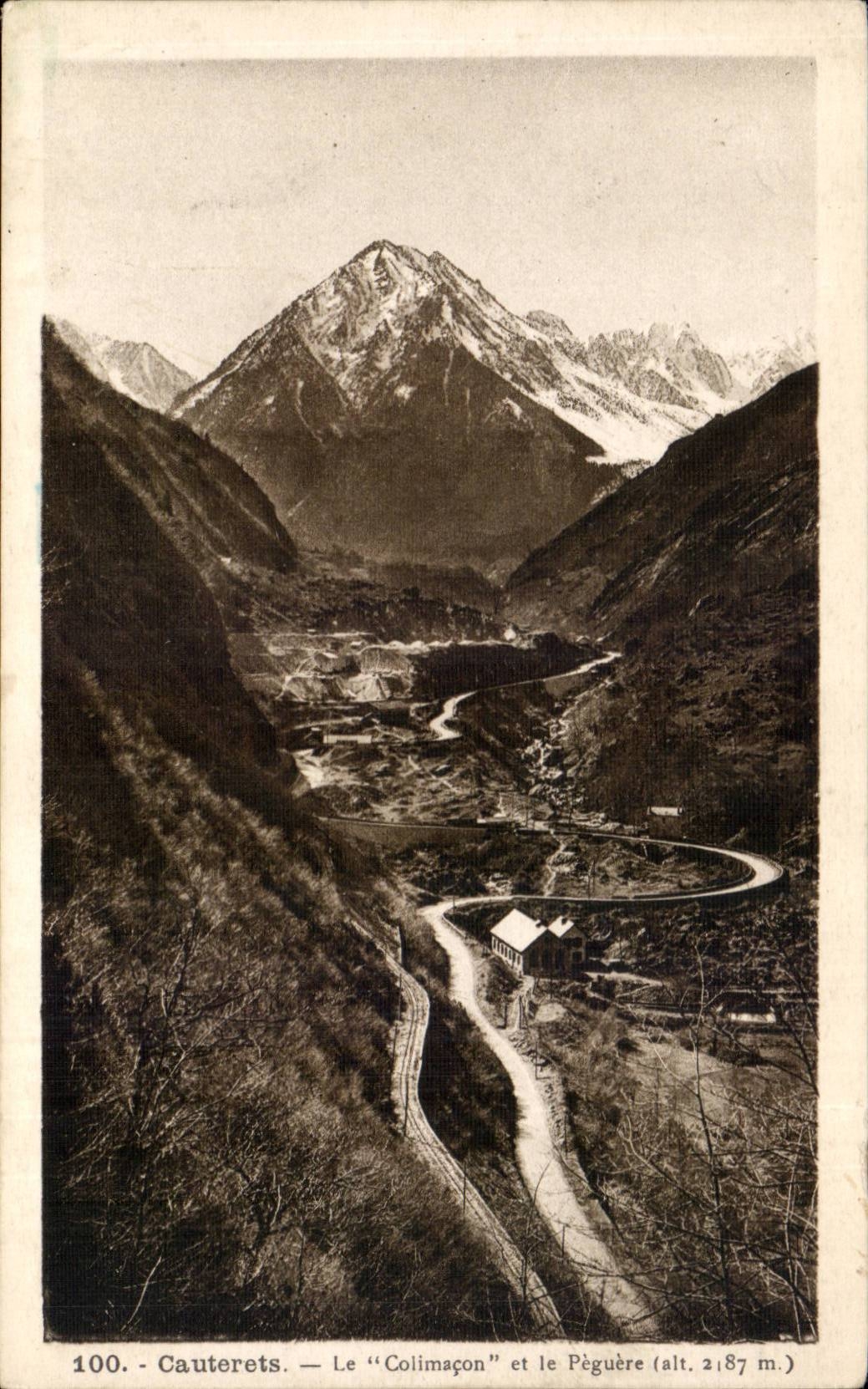 Cauterets - die Schnecke - CPA