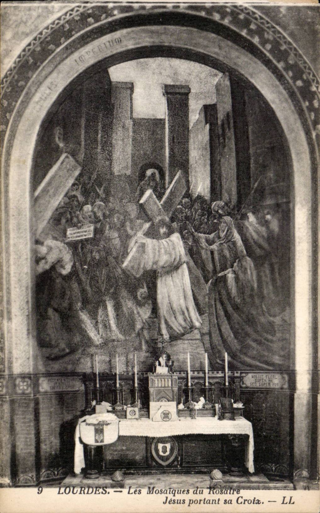 Lourdes - Mosaics - CPA