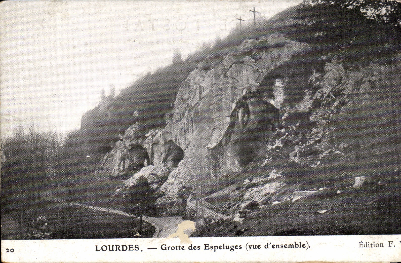 Lourdes - Cave of Espeluges - CPA