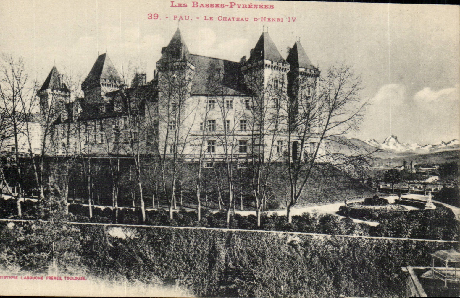 Pau - das Schloss von Henri IV - CPA
