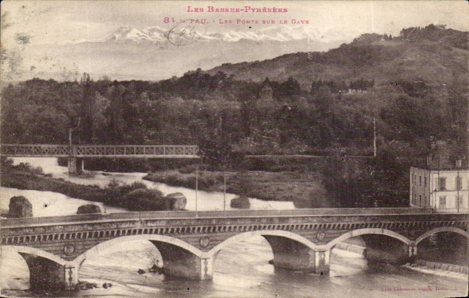 Pau - Brucken gab an - CPA