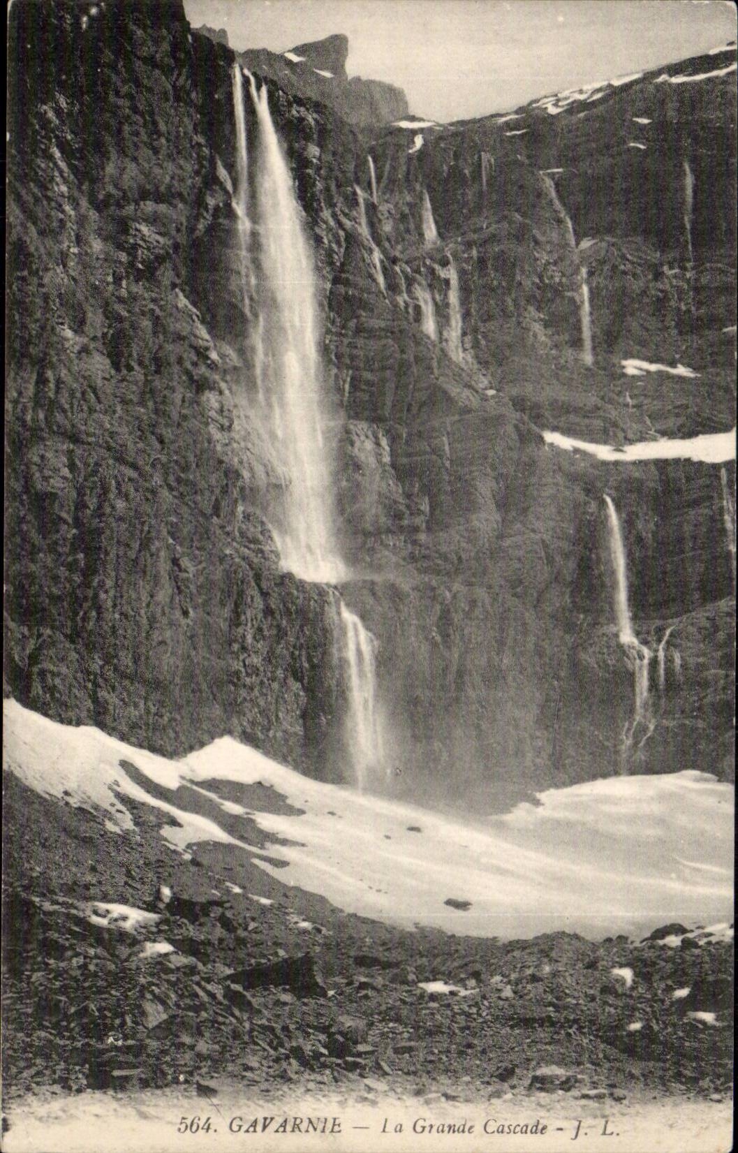 Gavarnie - the Large Cascade - CPA