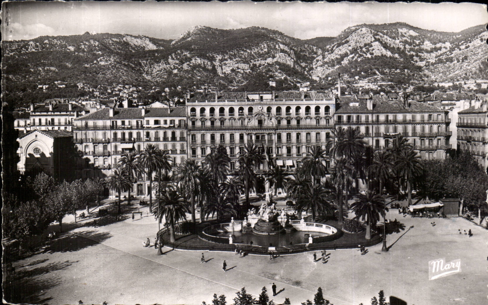 CPSM Toulon Places freedom