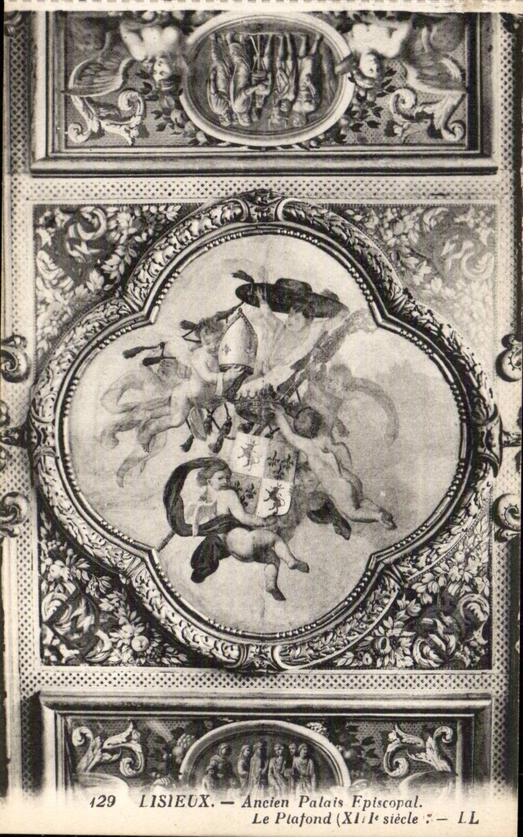 CPA Lisieux alter episkopaler Gaumen die Decke