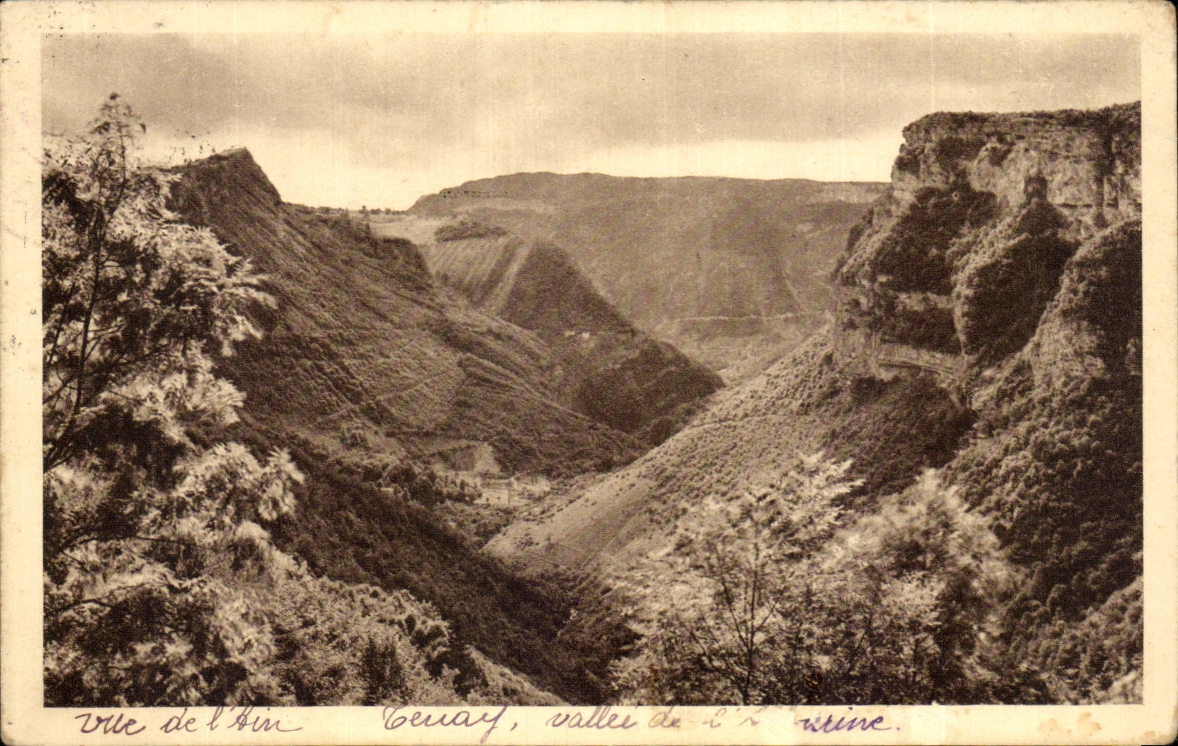 CPA Tenay Valley of Albarine