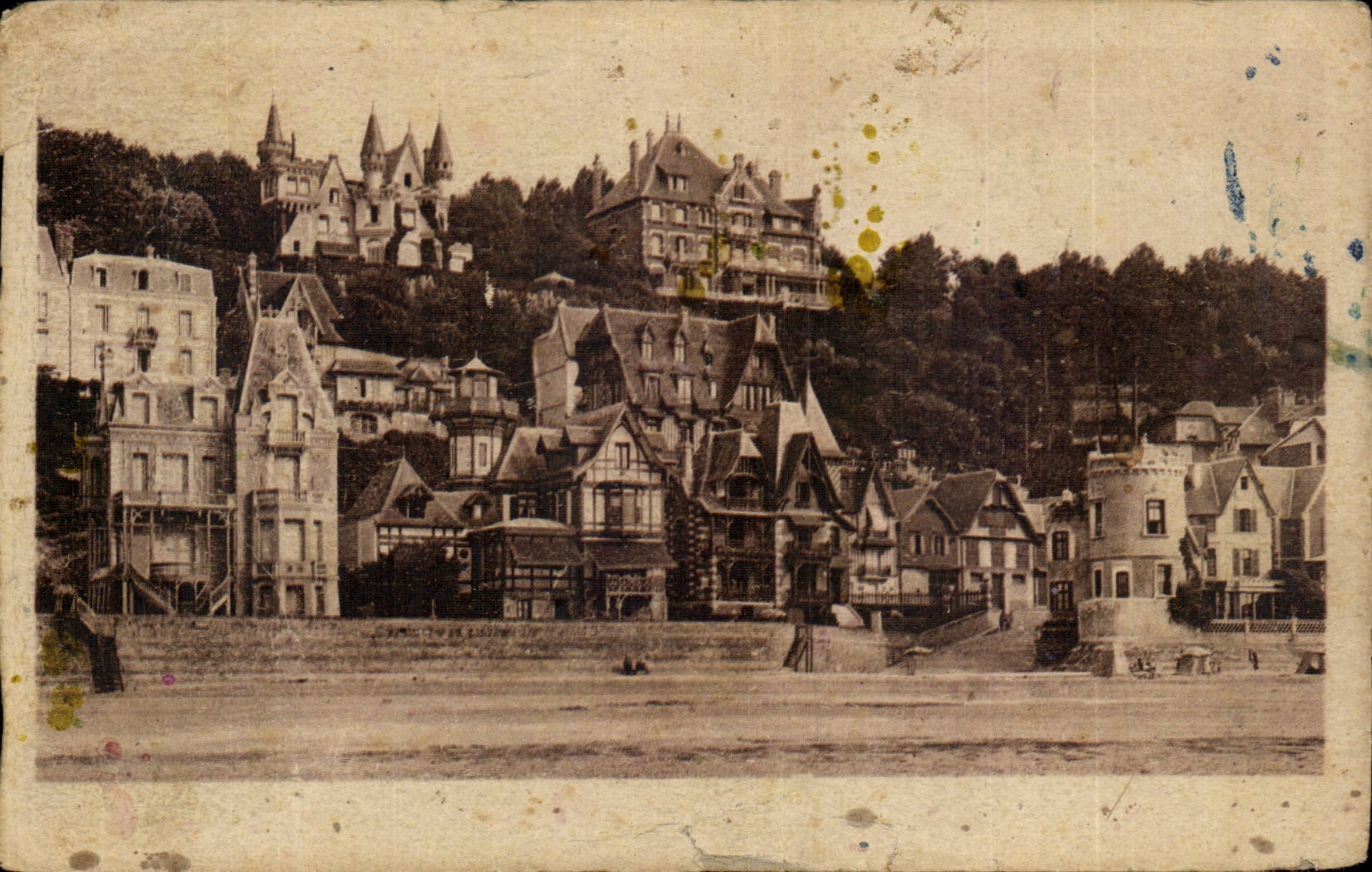 CPA Trouville the queen of the beaches villas of the beach