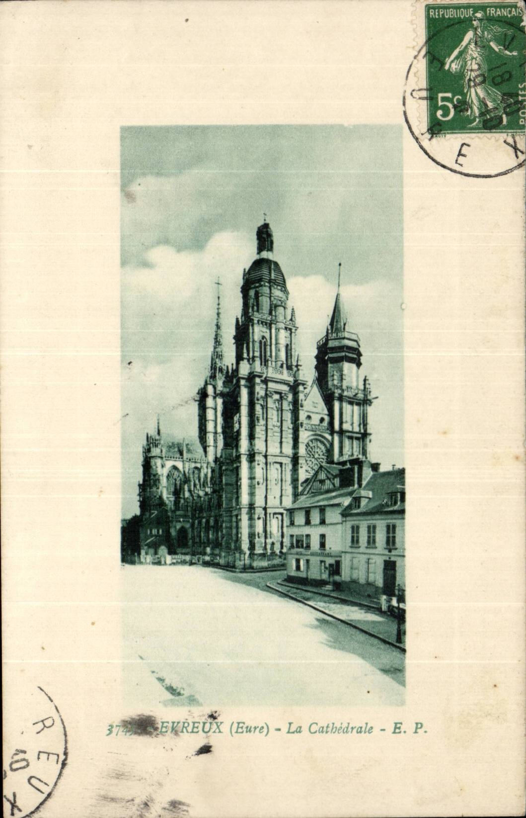 CPA Evreux the cathedral