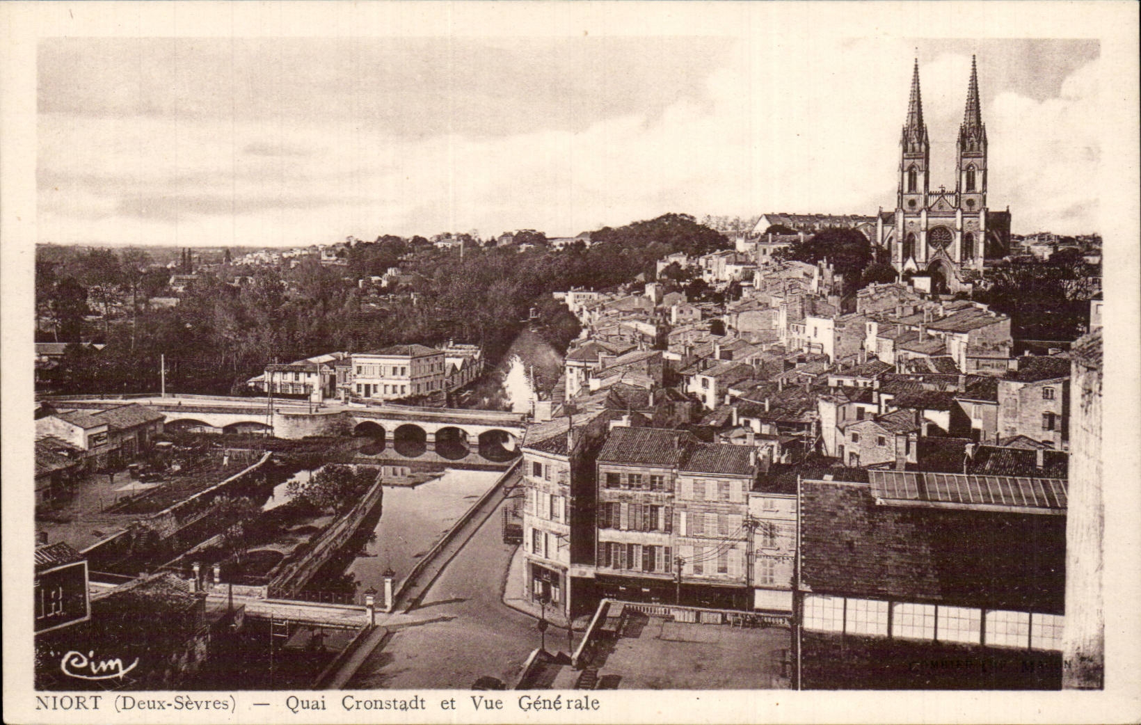 CPA Niort Cronstadt Quay and View