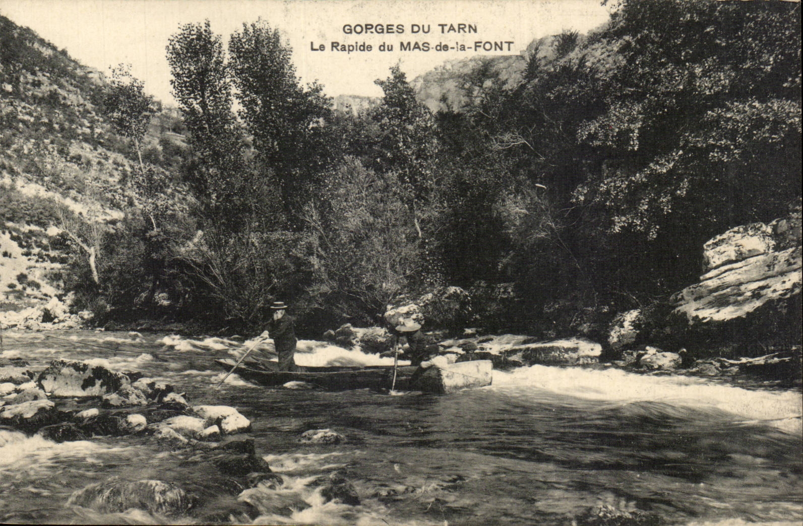 CPA Gorges of the fast Tarn It of the farmhouse of make