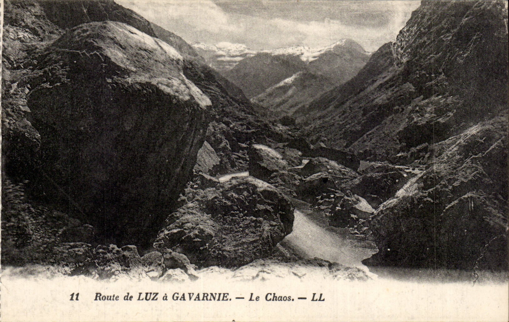 CPA Route of Luz has Gavarnie chaos