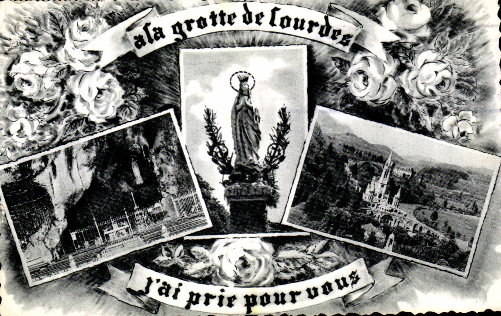 CPSM With the cave of Lourdes