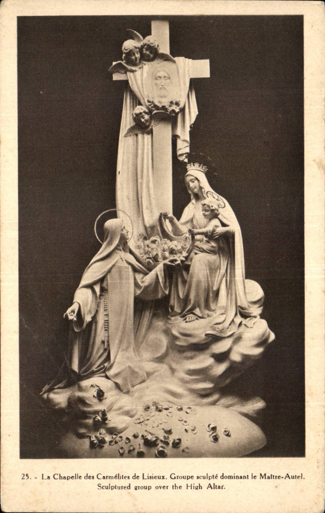 CPA die Wolbung der Carmelite Nonnen das lisieux eins