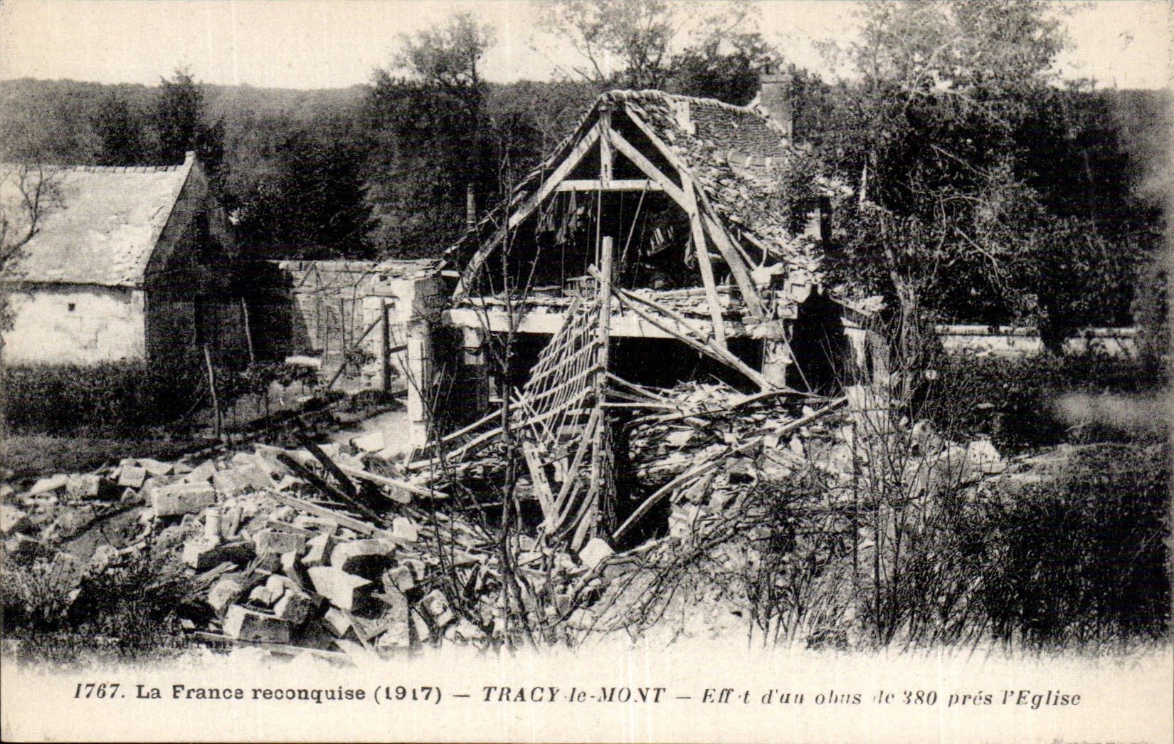 CPA Tracy der Einfassungs-Effekt eines Oberteils Abschlusses 380 die Kirche