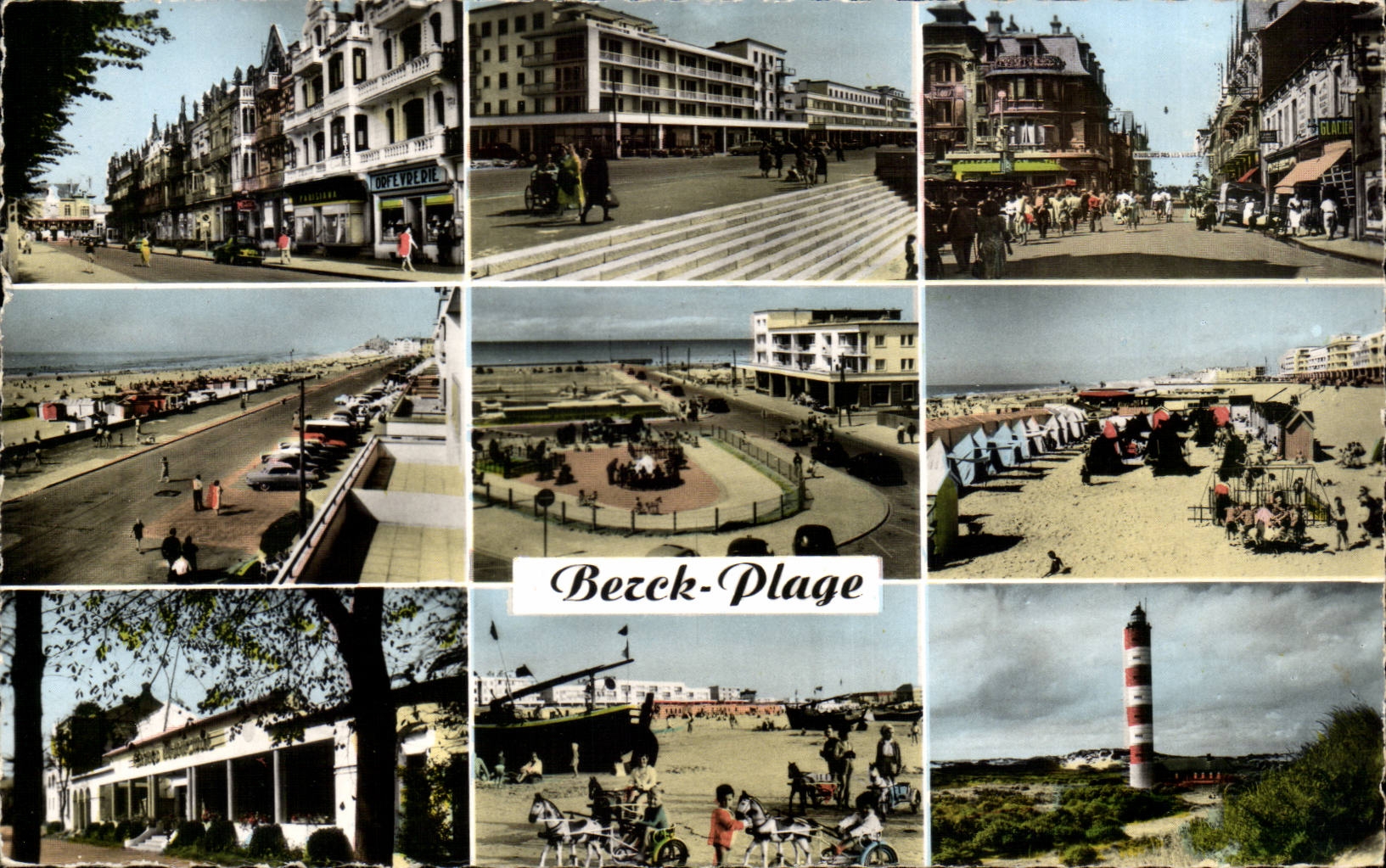 CPA Berck beach Which occurred General de Gaulle Esplanade Street of the empress Esplanade
