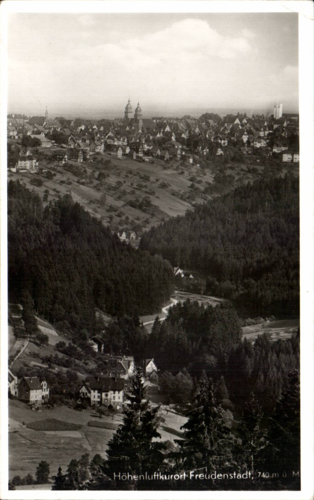 CPA Hohenluftkurort Freudenstadt