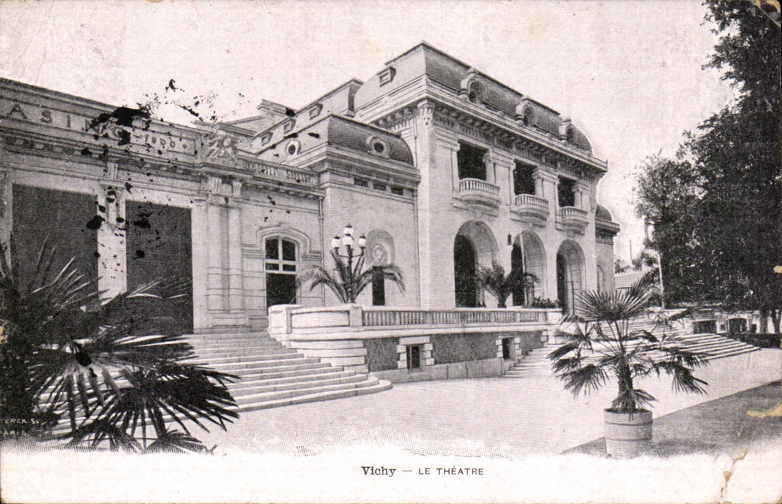 CPA Vichy Le theatre