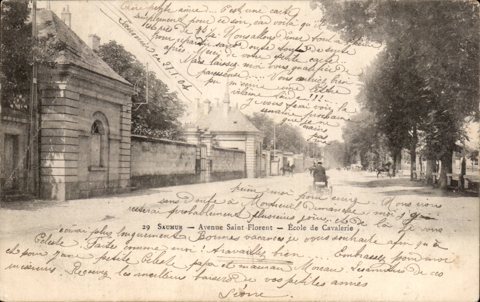 CPA Saumur Which occurred Saint Florent School of cavalry