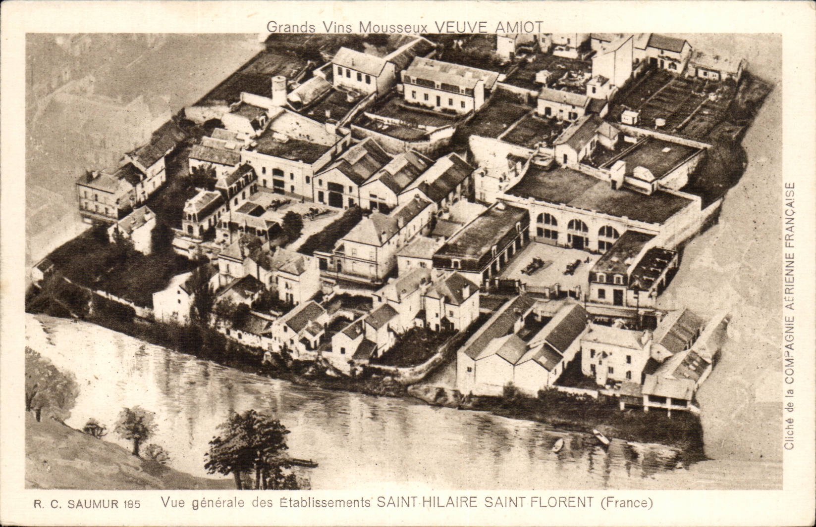 CPA Saumur View of the establishments Saint Hilaire Saint Florent