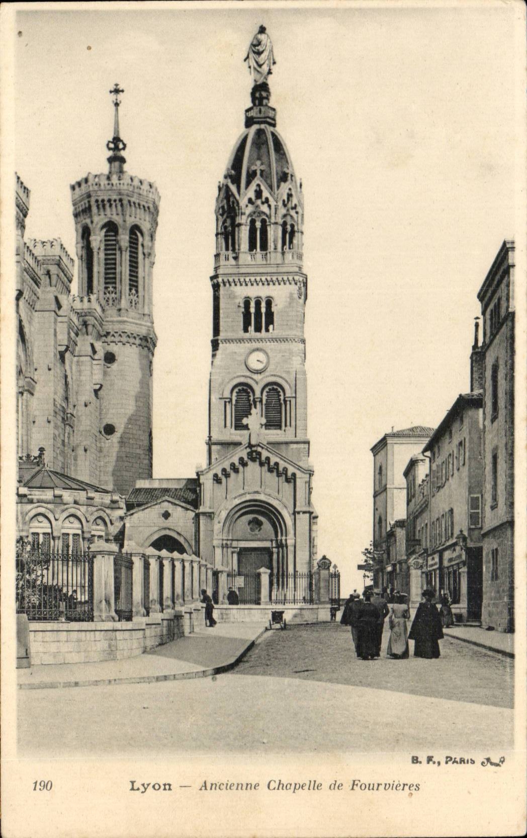 CPA Lyon Old vault of Fourvieres