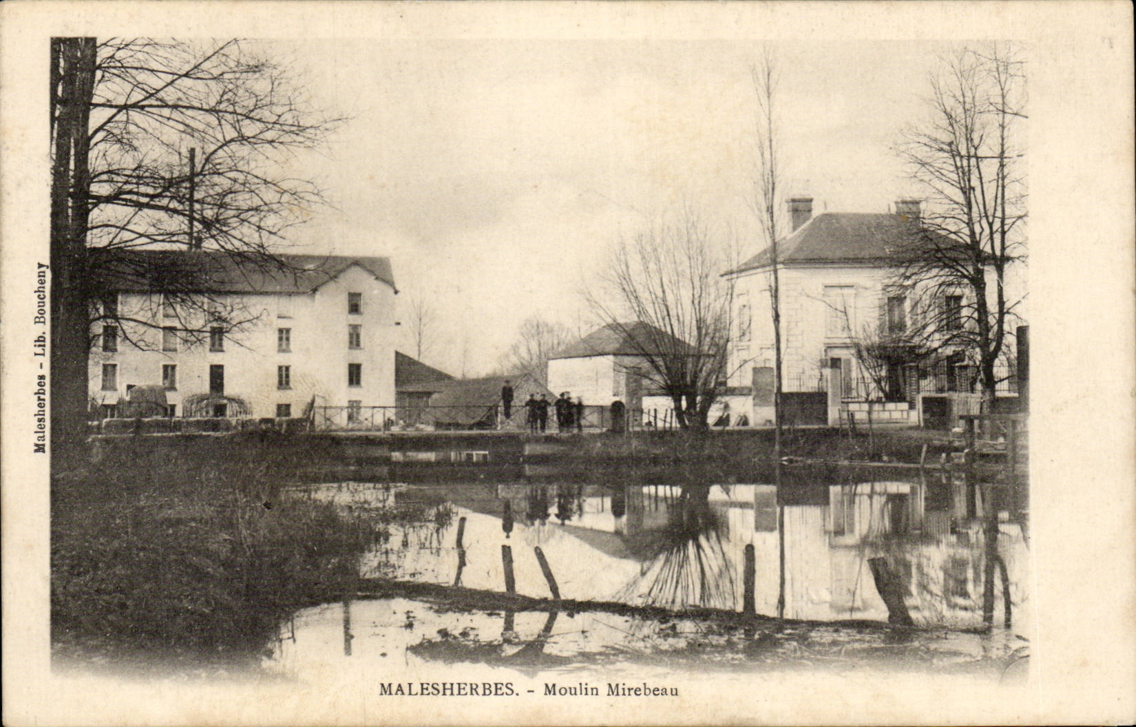 CPA Malesherbes Mirebeau Mill