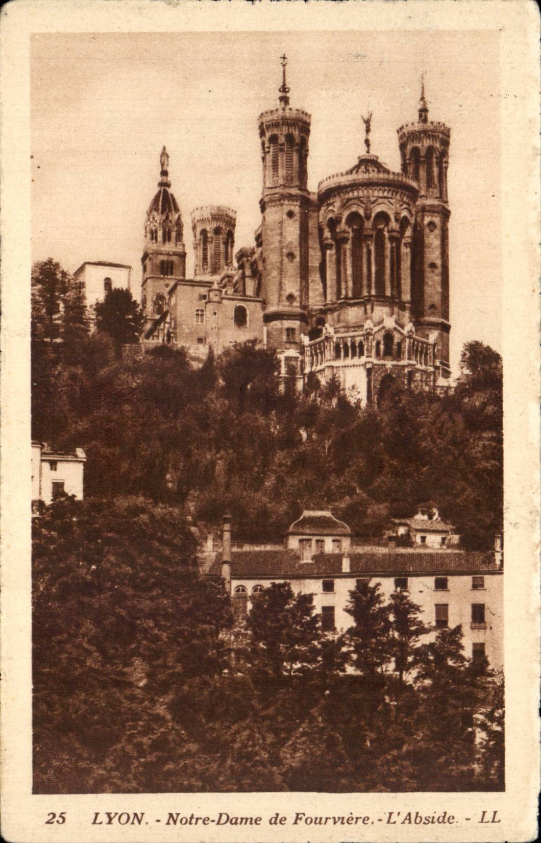 Lyon CPA Notre Dame the apse