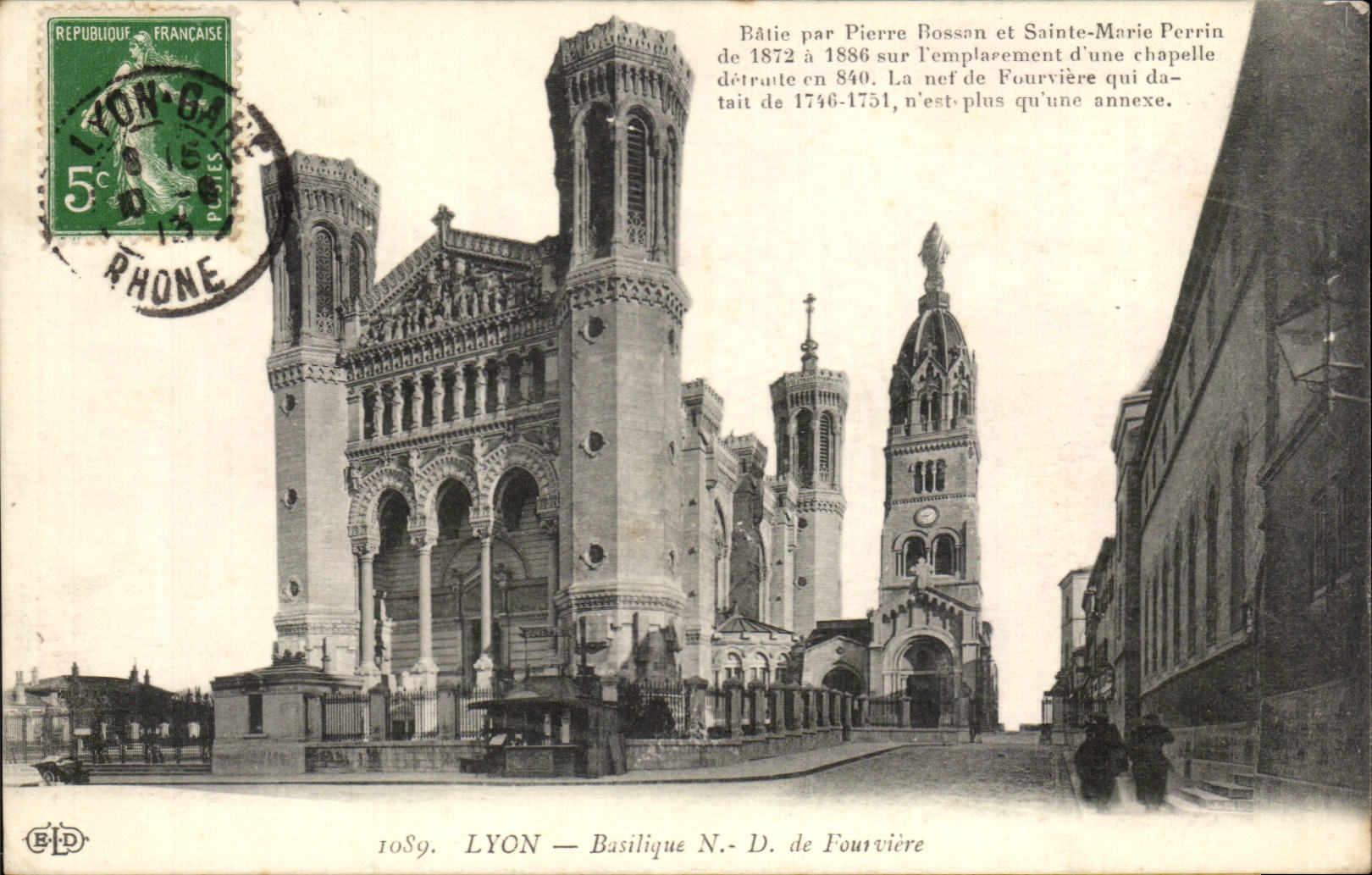 Lyon CPA Basilica of ND of Fourviere