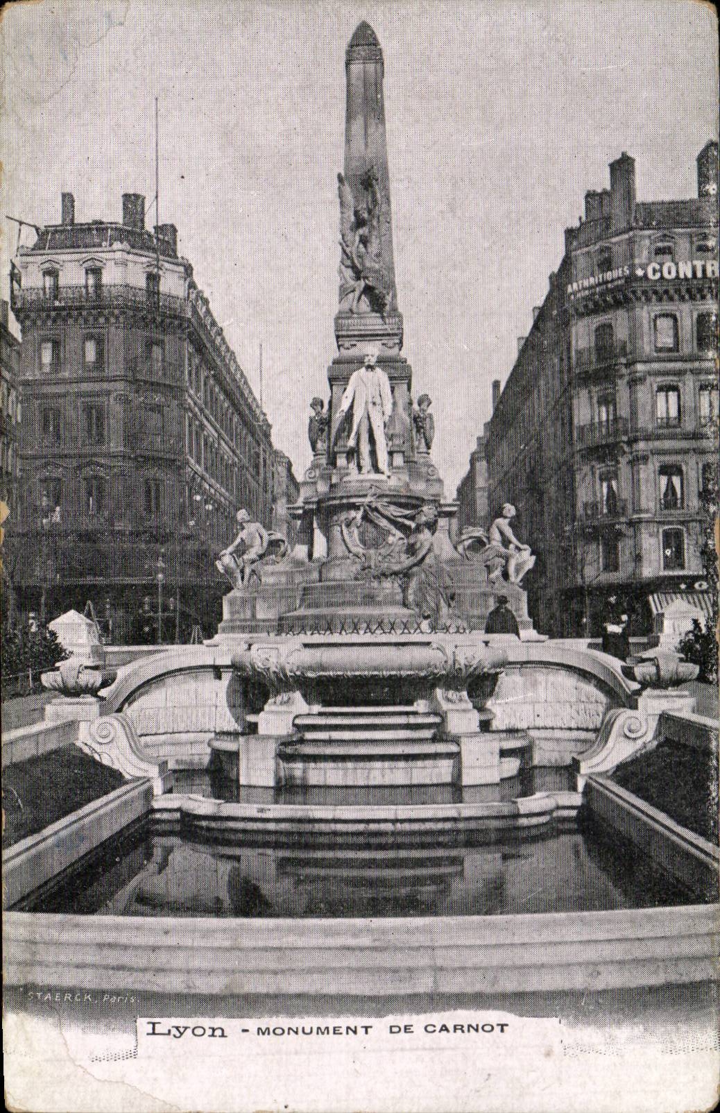Lyon CPA Monument of Carnot