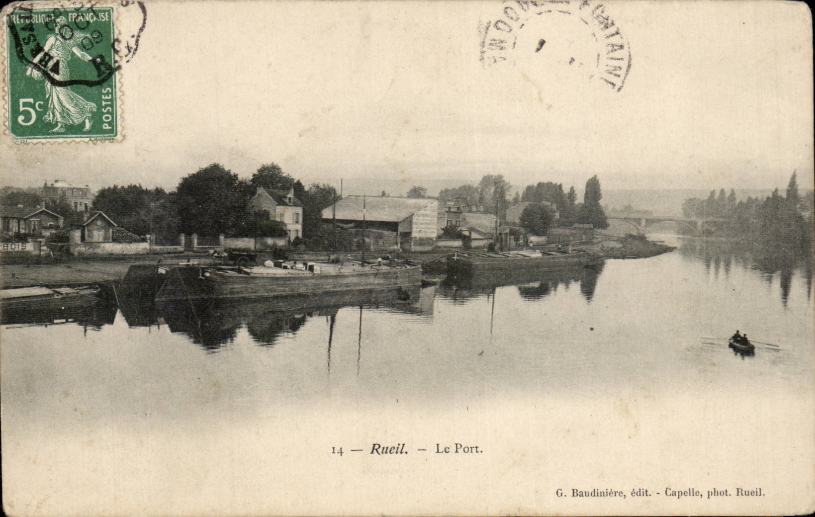 CPA Rueil the port