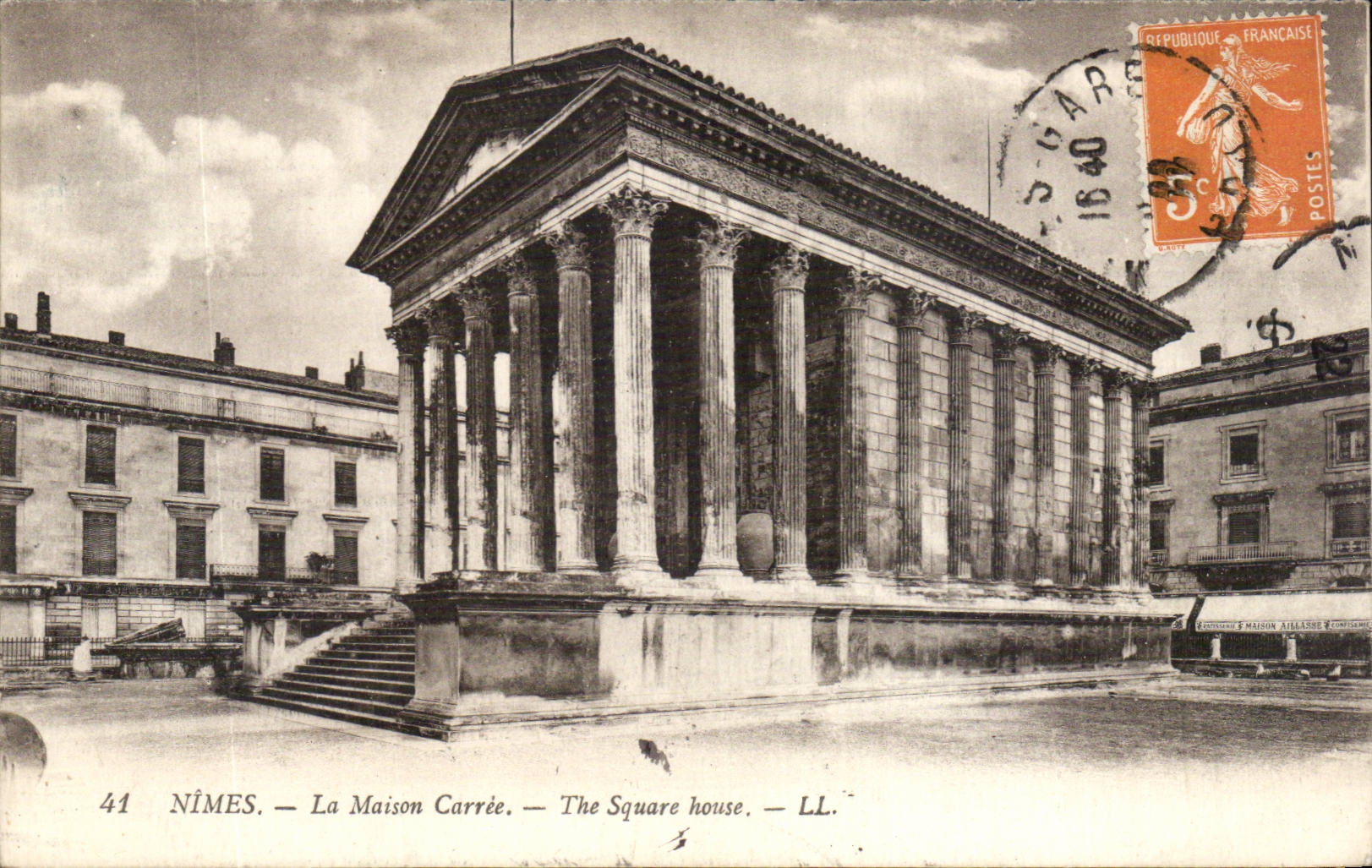 Nimes CPA das quadratische Haus