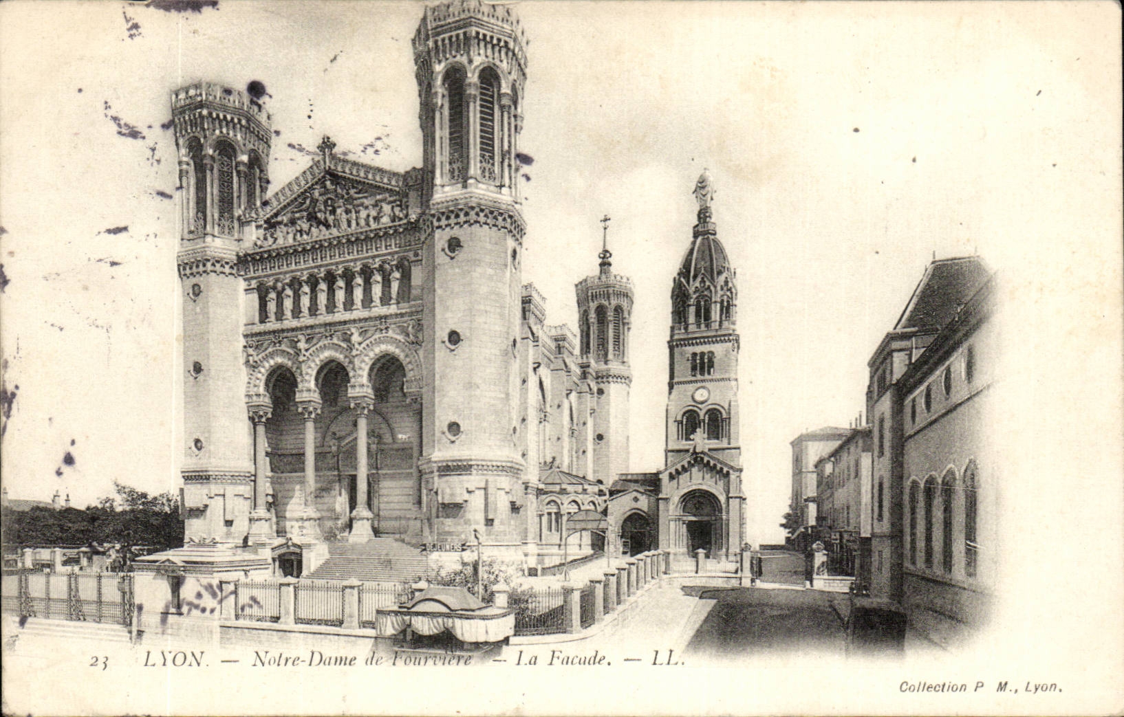 Lyon CPA Notre Dame de Fourviere the frontage